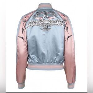 Alexander McQueen Embroidered Sukajan Jacket - Authentic- Size 36 Small $1138